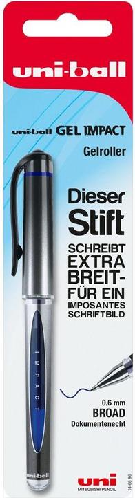 Image du produit Faber-Castell Faber.C.Roller à encre gel UB Gel Impact bleu BK 146896 (Bleu, 1 x)