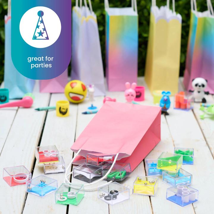 Image du produit The twiddlers 12 Mini jeux de cubes labyrinthes, jeux d'esprit, jouets de fête