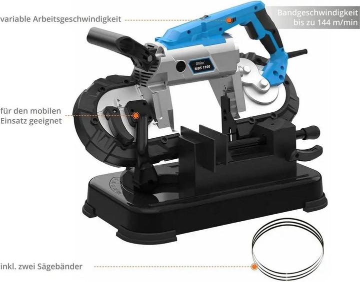 Productafbeelding Güde Metalen lintzaag MBS 1100