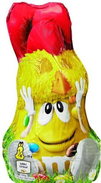 Image du produit M & M's Figurines creuses de Pâques (100 g)