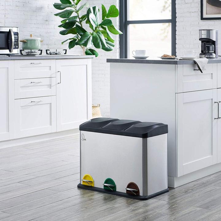 Produktbild Svita TC3X15 Treteimer Silber (45 l)