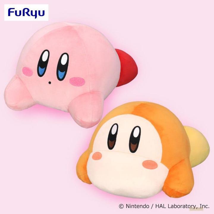 Actual product image Furyu Kirby & Waddle Dee Sleep Together plush figure Kirby 30 cm (30 cm)