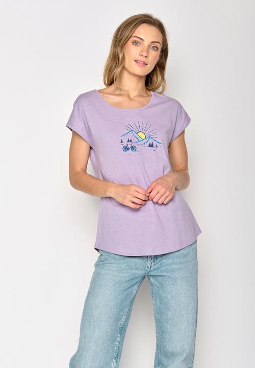 Image du produit Greenbomb Women's Nature Sunset Ride Cool T-Shirt (S)