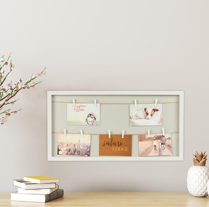 Immagine prodotto Relaxdays Cornice per foto (Bacheca, 62 x 3 x 32 cm)