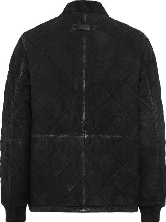 Produktbild Camel Active Leder-Steppjacke mit Strickkragen (54)