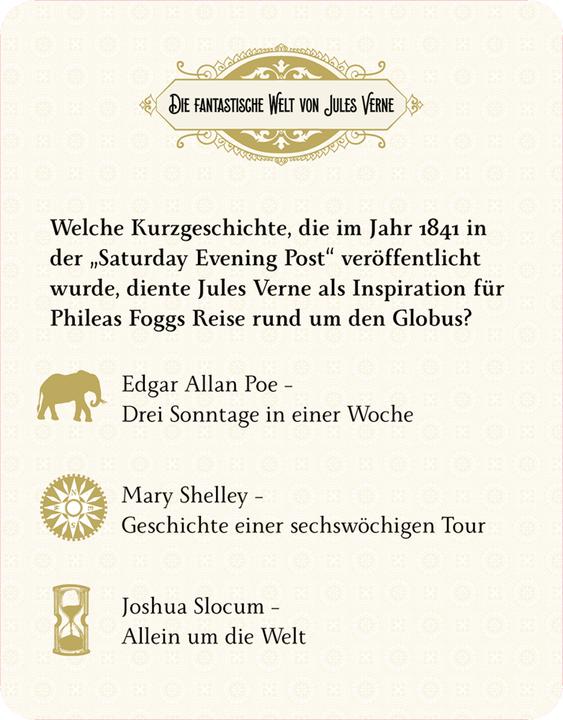 Produktbild In 40 Fragen um die Welt - Das Quiz (Deutsch)