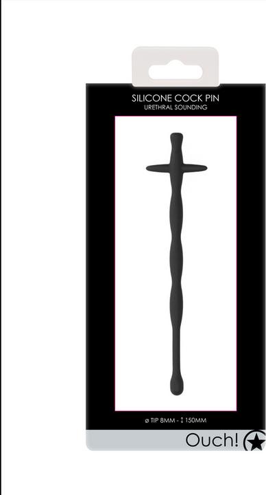 Produktbild Ouch! Urethral Sounding - Silicone Cock Pin