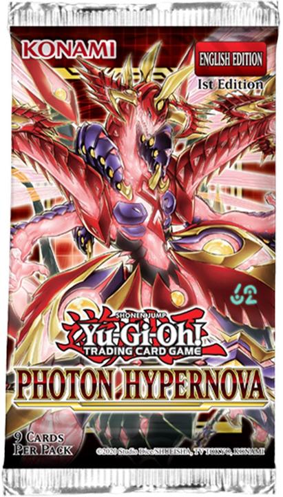 Immagine prodotto Yu-Gi-Oh Booster Ipernova Fotonica - 1a Edizione -! (Inglese, Pacchetto Booster)