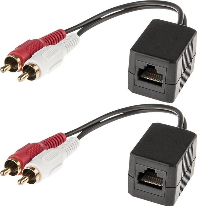 Immagine prodotto EFB Elektronik Convertitore estensore audio Cinch, RJ45, Cat.5