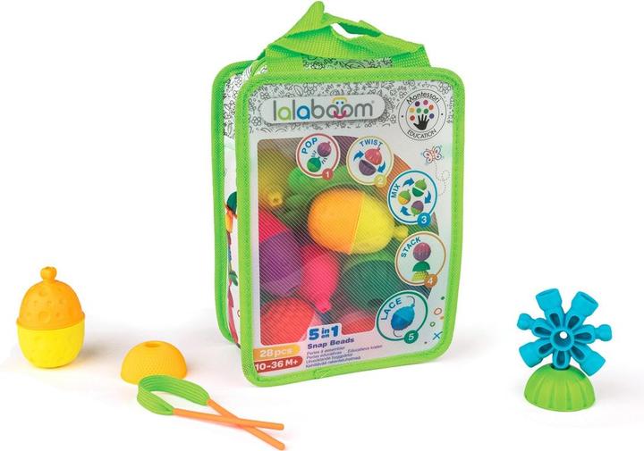 Produktbild Lalaboom Educatieve kralen en accessoires (28 st)