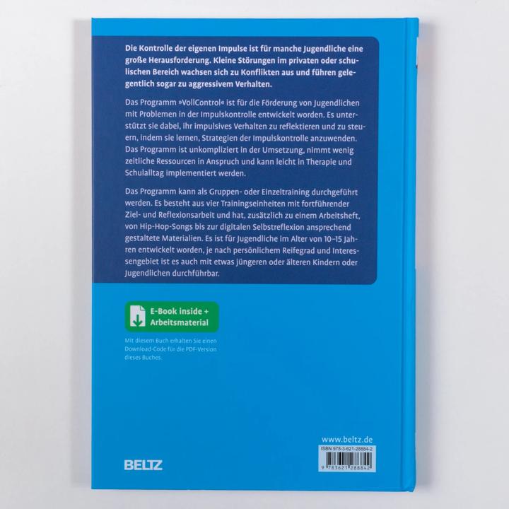 Produktbild Impulskontrolle bei Jugendlichen (Deutsch, Anna Katharina Mehlhorn, 2022)