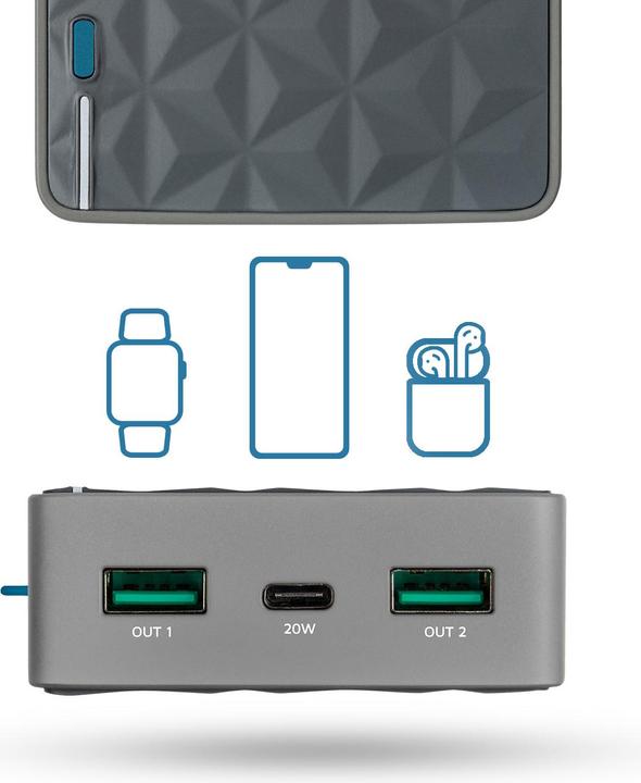 Immagine prodotto Xtorm Carburante Serie 4 (20000 mAh, 20 W, 74 Wh)