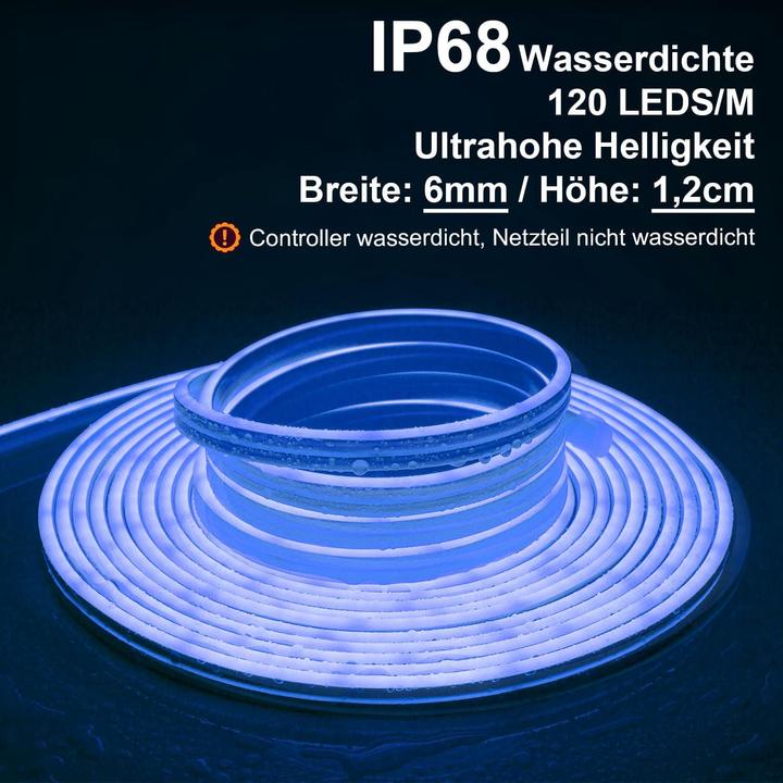 Immagine prodotto LS Neon Strip Set Smart 5m (RGB, 500 cm, Esterno, Interno)