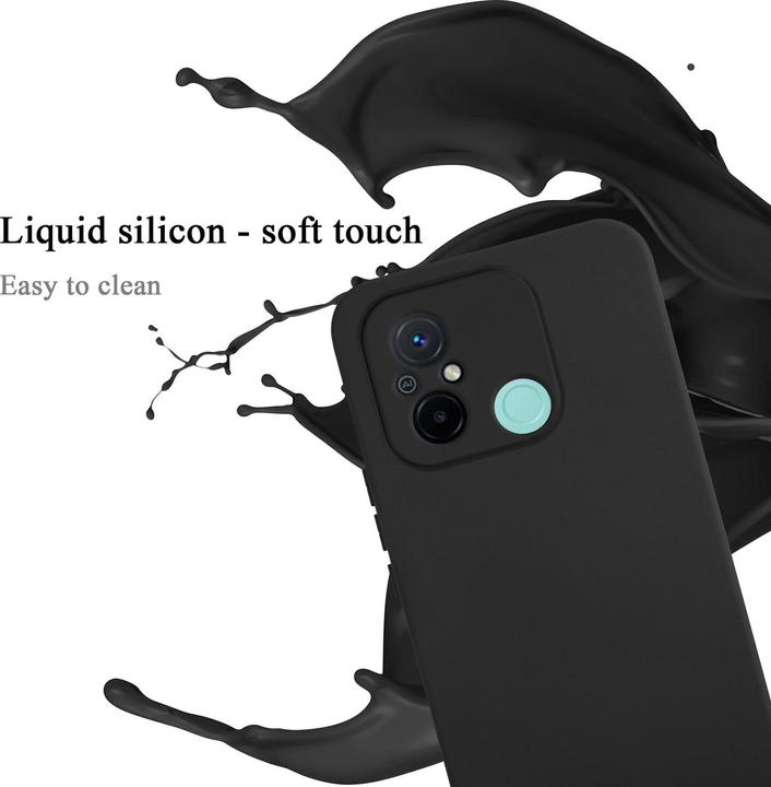 Actual product image Cadorabo Case for Redmi 12C TPU in liquid protection silicone design (Xiaomi Redmi 12C)