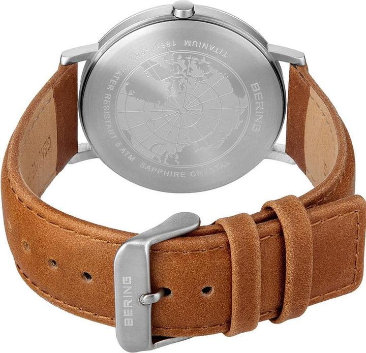 Actual product image Bering Titanium wristwatch (Analogue wristwatch, 40 mm)