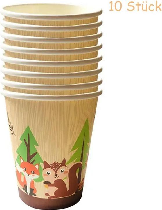 Immagine prodotto ASMI 75-teiliges Party-Set Wald Tiere