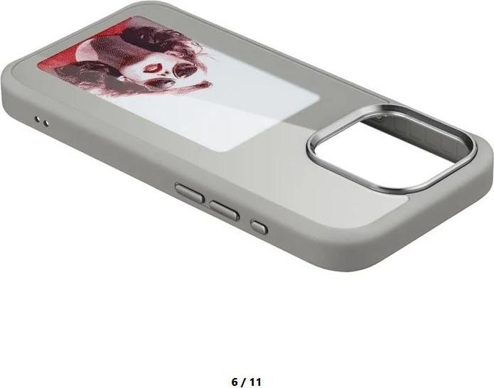 Produktbild PhoneLook Hülle E-Ink Display DIY mit NFC-Technologie für persönlicher Foto-Hintergrund (Apple iPhone 15 Pro)