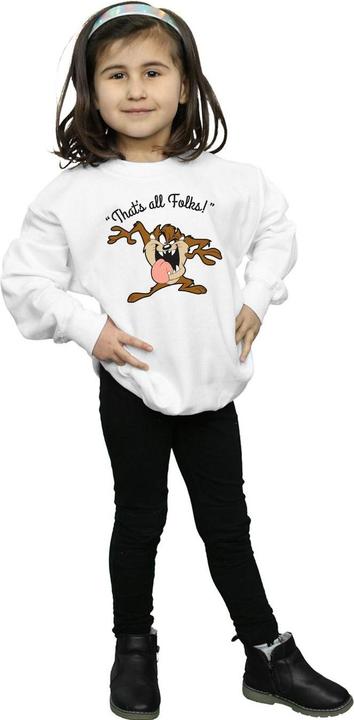 Produktbild Looney Tunes Taz That's All Folks Sweatshirt Mädchen (152, 158)