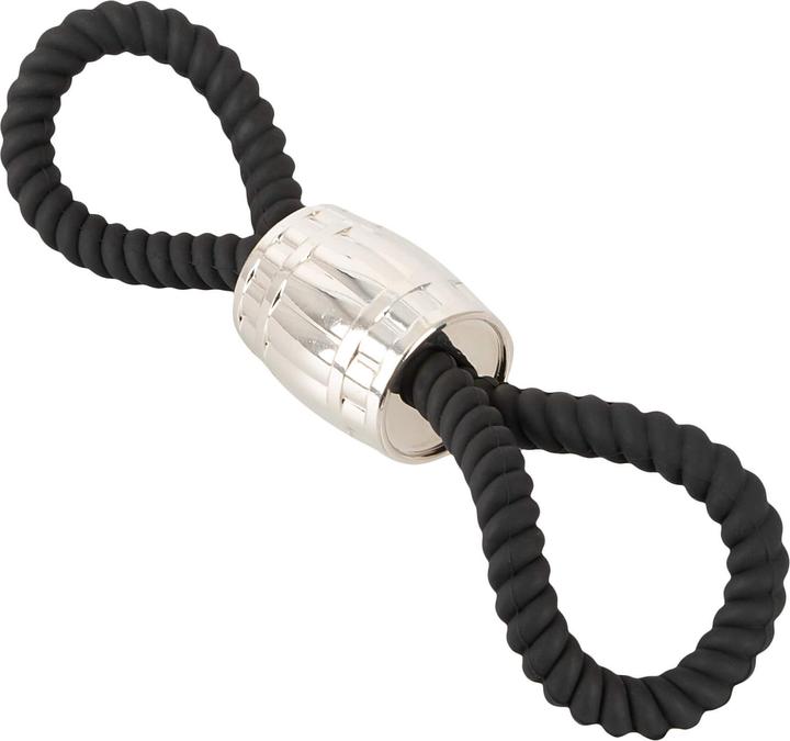 Produktbild Rebel Heavy Rope Cock Strap with two Loops (5.50 cm)