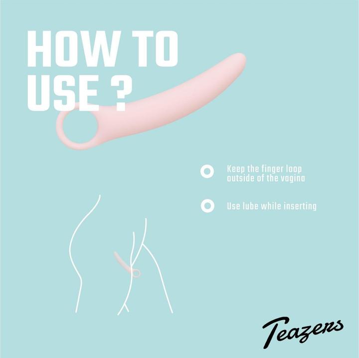 Actual product image Teazers Vaginal Dilator Set