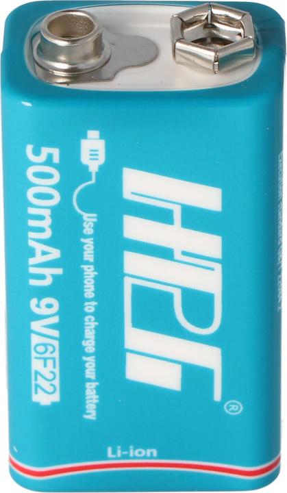 Produktbild AccuCell Akku mit USB-Ladebuchse zum nachladen, mit USB-Ladefunktion (1 Stk., 500 mAh, Ladegerät inkl. Akku)