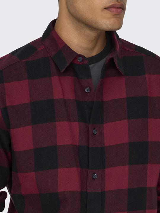 Actual product image Only & Sons Kariertes Langarmhemd (XS)