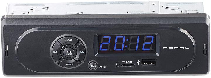 Produktbild Pearl MP3-Autoradio CAS-300 mit Wiedergabe von USB & microSD, 2x 7 W