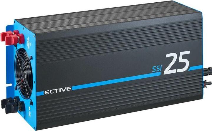 Immagine prodotto Ective Inverter 2500W da 24V a 230V Pure Sine SSI 25 con regolatore di carica MPPT