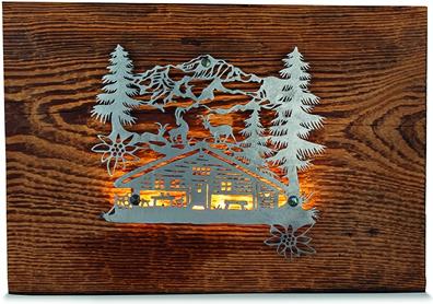 Produktbild Lumière des Alpes Bild Mon Petit Chalet L'Alpage, beleucht