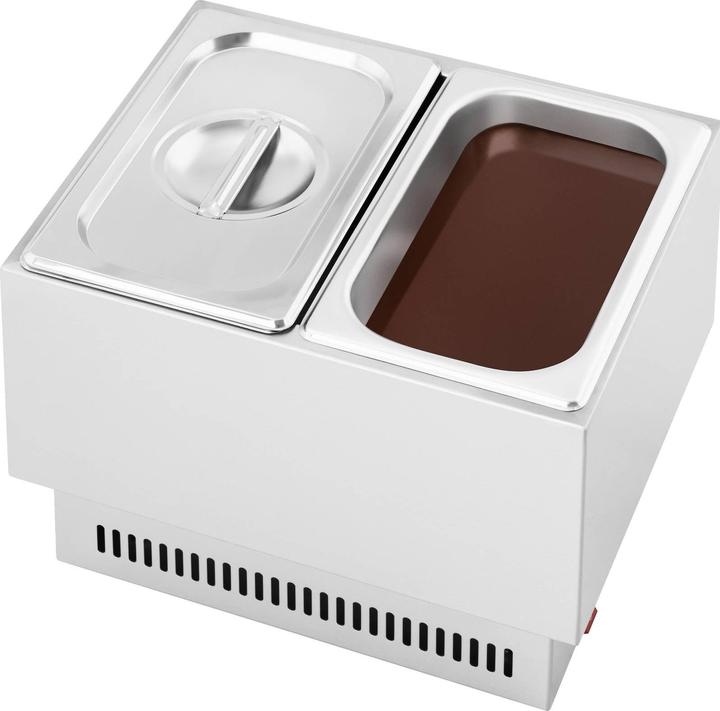 Actual product image Royal Catering Chocolate Melter - 2 GN 1/4 Container