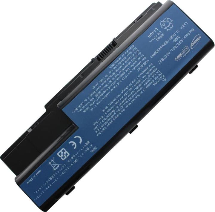 Image du produit Packard Bell Batterie modèle Kayf0 Batterie, passerelle KAYFO (8 cellules, 5200 mAh)