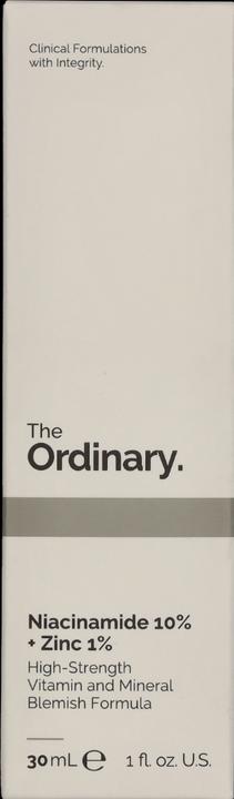 Image du produit The Ordinary Niacinamide 10% + Zinc 1% (30 ml)