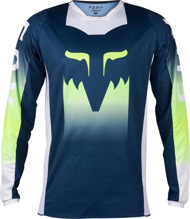 Actual product image Fox JERSEY 24 180 FLORA DRK INDO (M)
