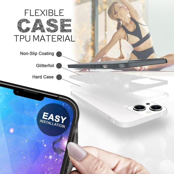 Image du produit Nalia Étui à paillettes (Apple iPhone 14)