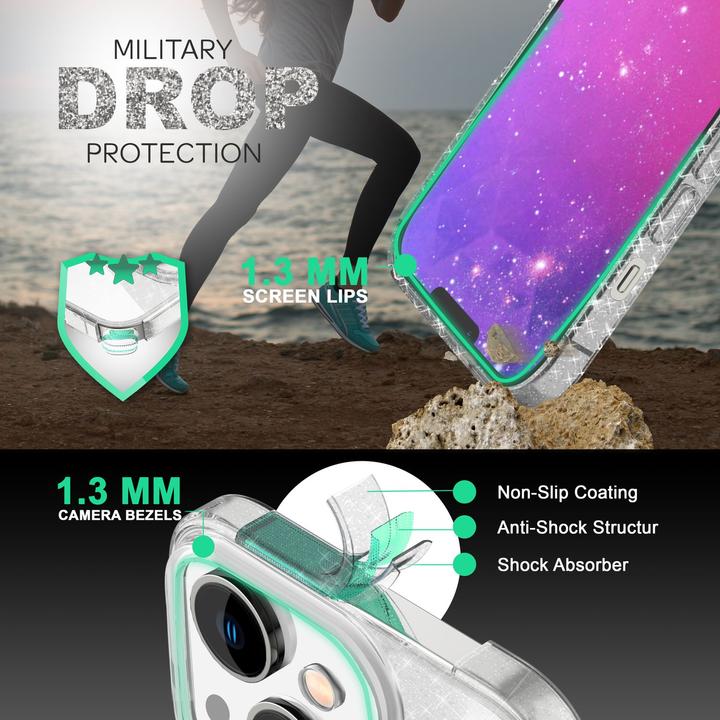 Image du produit Nalia Étui à paillettes (Apple iPhone 14 Plus)