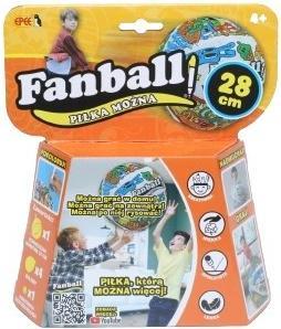 Actual product image EPEE Fanball - Ball Possible, balloon ball for colouring, orange