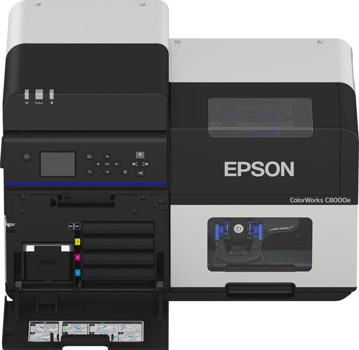Epson Colorworks C8000e matte Ink mattschwarze Tinte (720000 dpi)