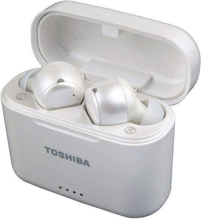 Produktbild Toshiba Kopfhörer Airhush RZE-BT1050E weiss (ANC, 4 h, Kabellos)