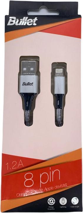 Produktbild Bullet Eight pin - USB 1m, 2.4A (1 m)
