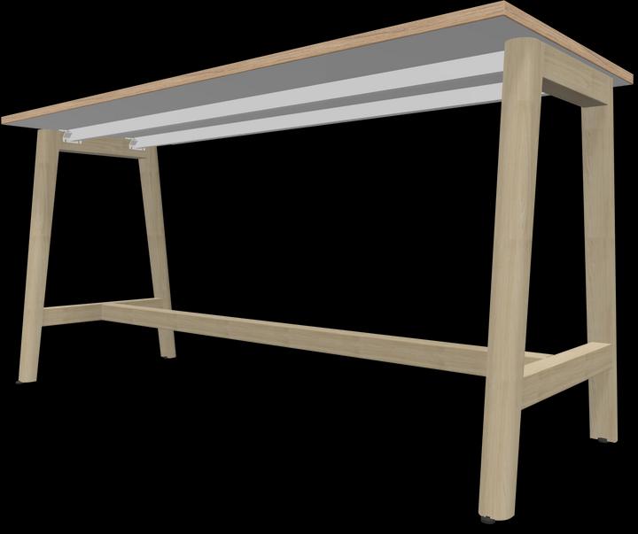Actual product image Narbutas Nova Wood high table (180 x 70 x 90 cm)