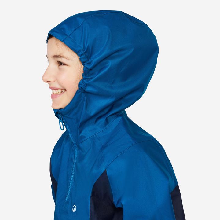 Actual product image Tribord Spray top sailing/kayak kids windproof - Sailing 100 blue/navy blue