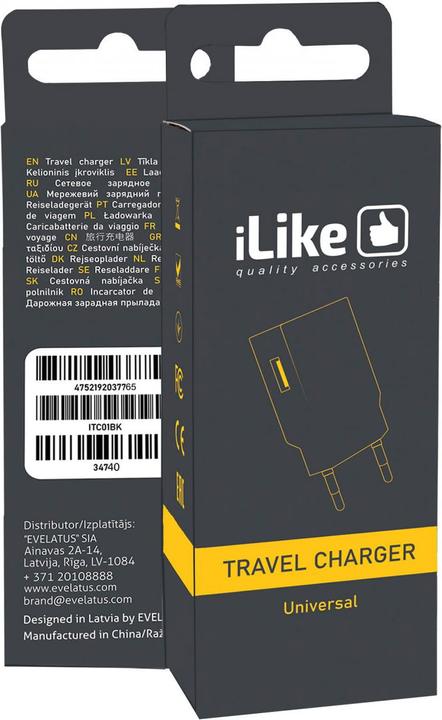 Produktbild iLike Travel Charger ITC01
