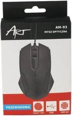 Actual product image Art MY AM-93 Mouse optical USB AM (Cable)