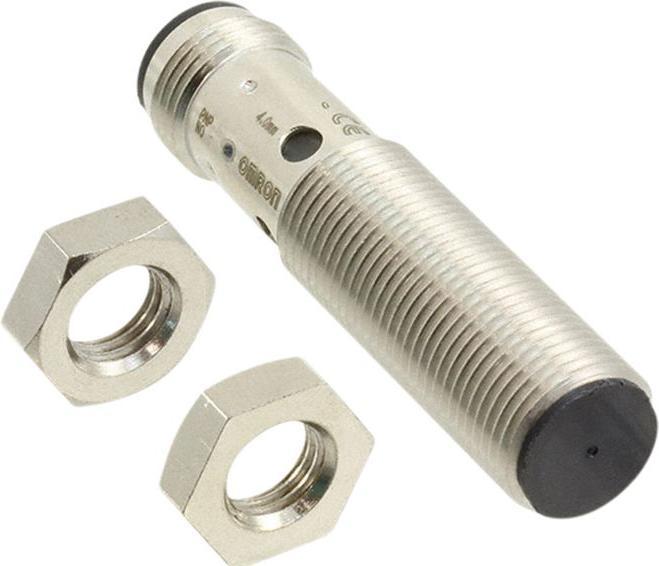 Image du produit Omron Industrial Automation Capteur inductif PNP, NC 1kHz 30V 10mA 4mm IP67 connecteur M12 E2B (Capteur)