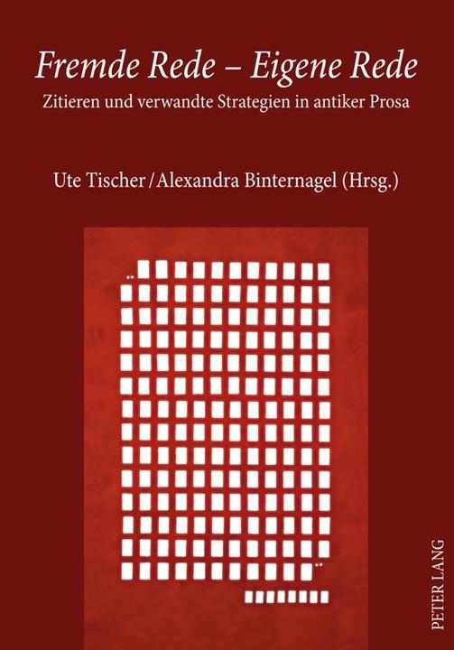 Actual product image Fremde Rede - Eigene Rede (Ute Tischer, Alexandra Binternagel, 2011)