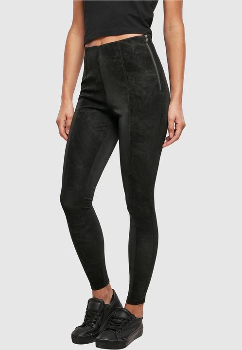 Produktbild Urban Classics Ladies Washed Synthetic Leather Pants (4XL)