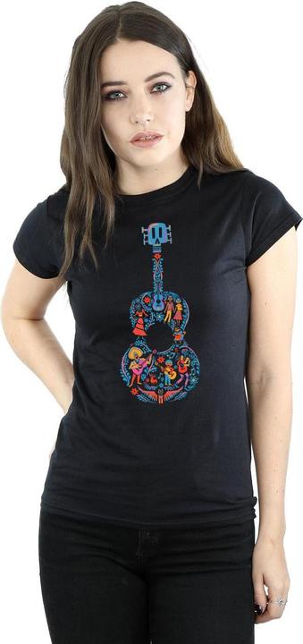 Image du produit Disney - T-shirt COCO GUITAR PATTERN - Femme (XL)