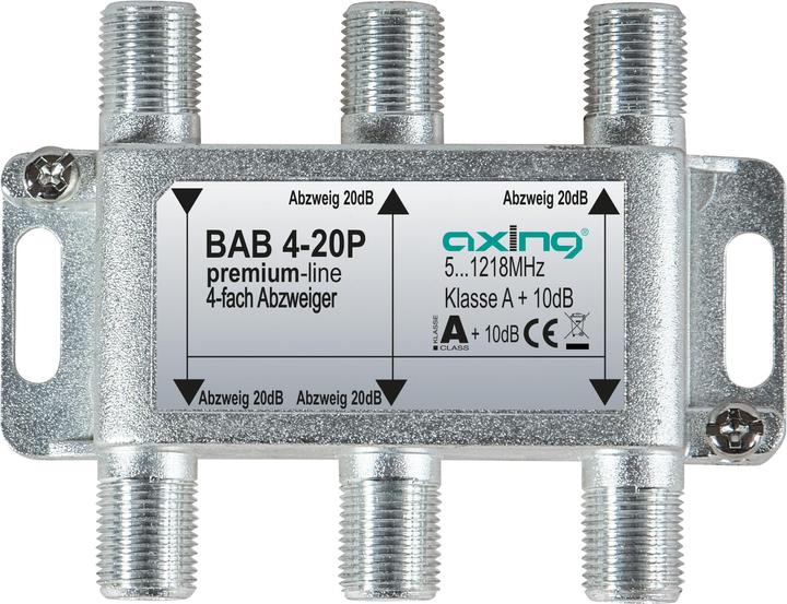 Actual product image Axing Cable TV tap (20 dB, Manifolds and Branchers)