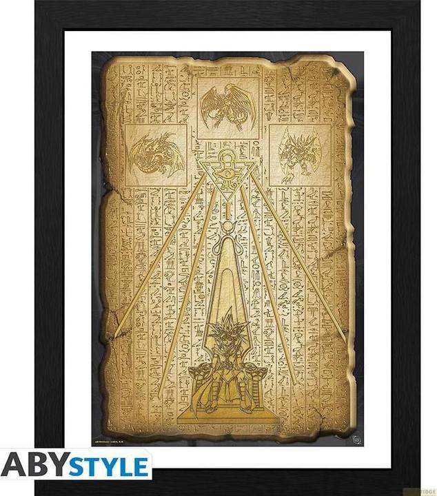 Produktbild GB Eye Framed Poster Yu-Gi-Oh! : Egyptian Tablet