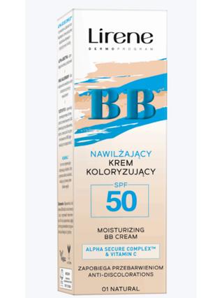 Label énergétique Lirene Bb Crème hydratante colorante Spf50 01 Natural 30Ml (01 Naturel)